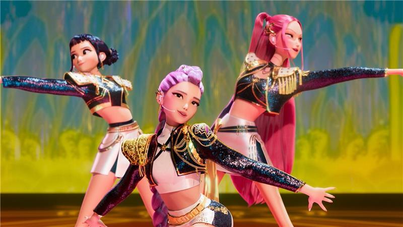 Im Netflix-Hit „KPop Demon Hunters“ geht es um die Girl-Band Huntrix. (Foto Handout)