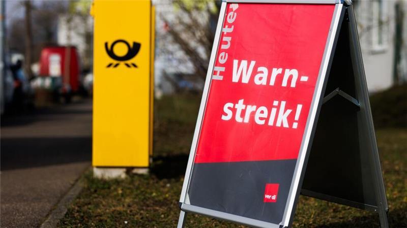 Im Norden wird bei der Post weiter gestreikt.