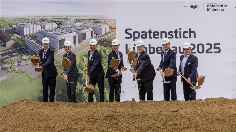 Im November war der Spatenstich für das Schwarz-Digits-Rechenzentrum. (Archiv)