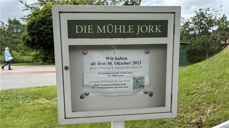 Im Oktober 2023 schlossen die Gastronomen Kerstin und Danny Riewoldt ihr Restaurant „Die Mühle“.