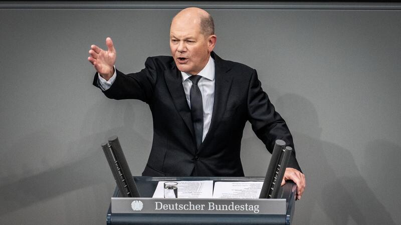 Heftiger Schlagabtausch bei Scholz-Befragung zu Taurus Im Oktober erteilte Scholz einer Taurus-Lieferung erstmals eine Absage.