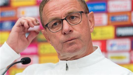 Im Sommer noch gefeiert - und jetzt? Österreichs Teamchef Ralf Rangnick.