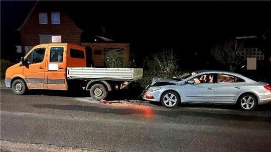 Im Stadter Stadtteil Götzdorf ist ein Fredenbecker Autofahrer verunglückt.