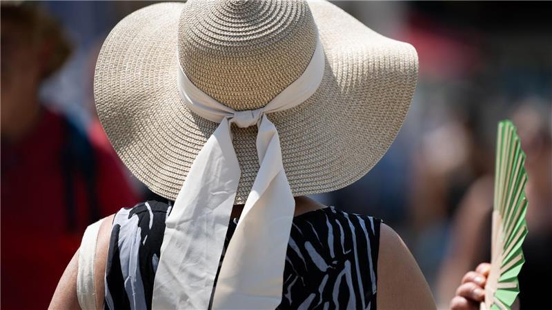 Extreme Hitze im Süden und Westen – 38,5 Grad in Kitzingen Im Süden und Westen kletterten die Temperaturen besonders stark.