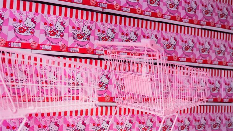 Die Mutter des Cat Content: Hello Kitty wird 50 Im Supercandy Pop-Up Museum können Fans in eine Welt voller Hello Kitty eintauchen. (Foto Archiv)