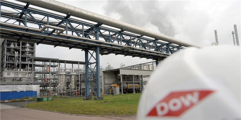 Hohe Energiepreise belasten Dow-Mutterkonzern Im Vergleich zum Vorquartal gingen die Umsätze des Dow-Mutterkonzerns um zehn Prozent zurück. Foto: dpa