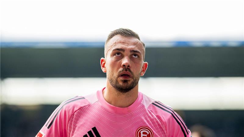 Im Visier von Werder: Düsseldorfs Torwart Florian Kastenmeier. (Archivbild) 