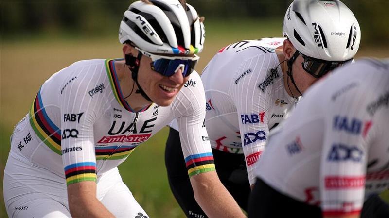 Im Weltmeister-Trikot zum nächsten Sieg: Tadej Pogacar