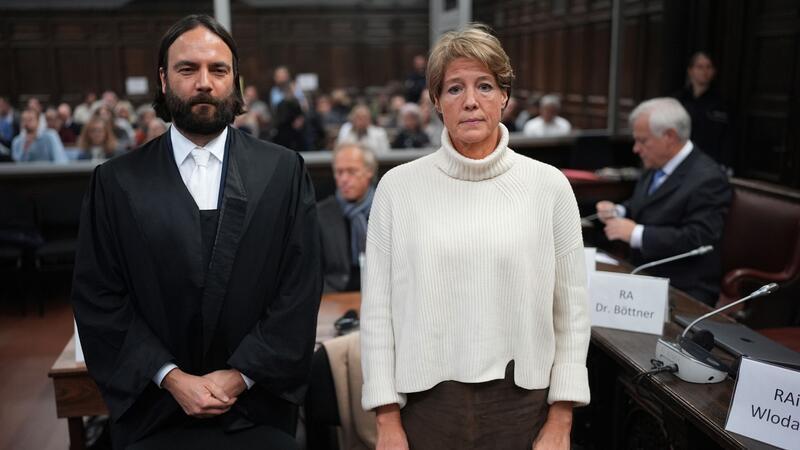 Im andauernden Ermittlungsverfahren gegen Christina Block hat die Staatsanwaltschaft Hamburg zwei weitere Beschuldigte aus Israel vernommen, außerhalb des Prozesses. (Archivbild)