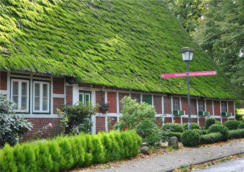 Meyersches Fachwerkhaus in Bliedersdorf wird saniert Im denkmalgeschützten Drei-Ständer-Haus von Elfriede Meyer war die Heimatstube 1986 eingerichtet worden.