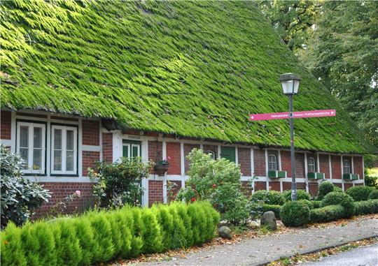 Im denkmalgeschützten Drei-Ständer-Haus von Elfriede Meyer war die Heimatstube 1986 eingerichtet worden.