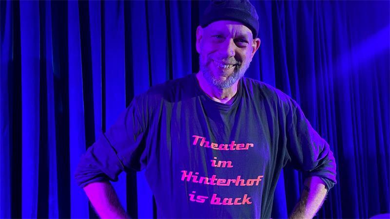 Im letzten Jahr hat Nils Engelhard die Leitung beim Theater im Hinterhof übernommen.