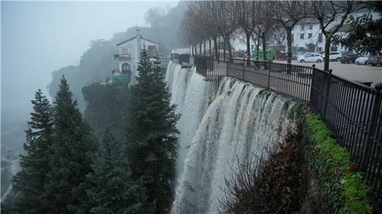 Im spanischen Andalusien ordneten die Behörden Anfang Februar die Evakuierung der gesamten Kleinstadt Grazalema an. (Archivbild)