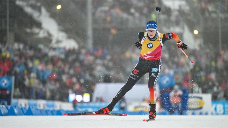 Preuß in Oberhof chancenlos: Attacke auf Weltverband Im tiefen Schnee fiel Preuß das Laufen schwer.