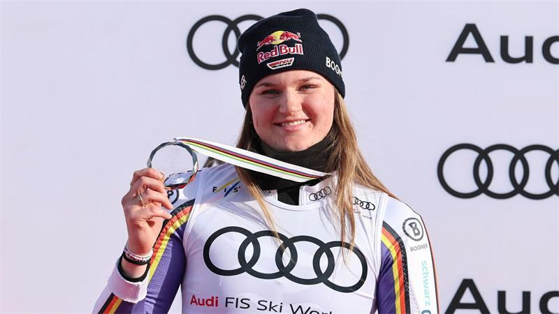 Ski-Ass Aicher vor Saisonstart: Favoritin auf große Kugel? Im vorigen Winter fehlten Aicher weniger als 100 Punkte für den Sieg im Gesamtweltcup. (Archivbild)