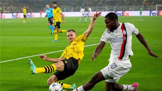 Im Hinspiel erarbeitete sich der BVB einen knappen 1:0-Sieg gegen die AC Mailand.