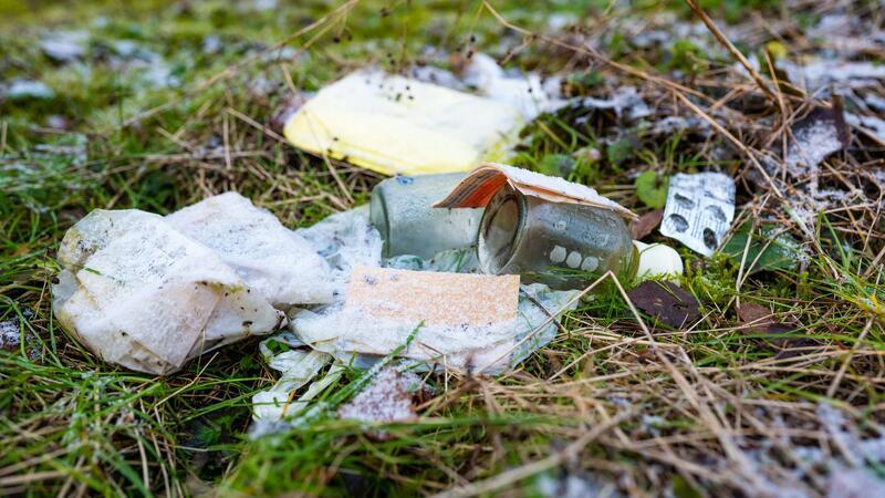 Immer wieder illegale Müllkippen im Wald Immer mehr Müll findet sich in den niedersächsischen Wäldern. Naturschützer sind besorgt. (Archivfoto)