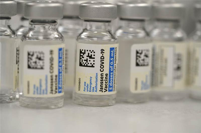Impfdosen des US-Herstellers Johnson &amp; Johnson. Foto: David Zalubowski/AP/dpa