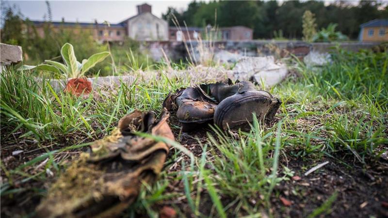 Impression aus der Gedenkstätte des ehemaligen Kriegsgefangenenlagers Sandbostel. An jedem zweiten und vierten Sonntag im Monat finden öffentliche Rundgänge statt. Foto: Arnd Hartmann