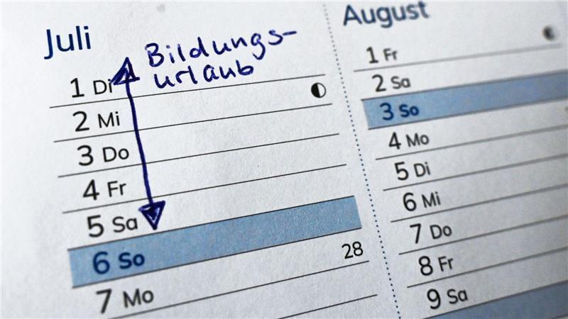 In 14 von 16 Bundesländern haben Arbeitnehmer einen Anspruch auf Bildungsurlaub - aber er wird nicht allzu oft genutzt. (Symbolbild)