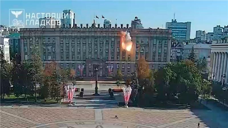 Russland beschießt Ukraine massiv mit Raketen und Drohnen In Belgorod schlägt der russische Angriffskrieg aufs eigene Land zurück. (Archivbild)