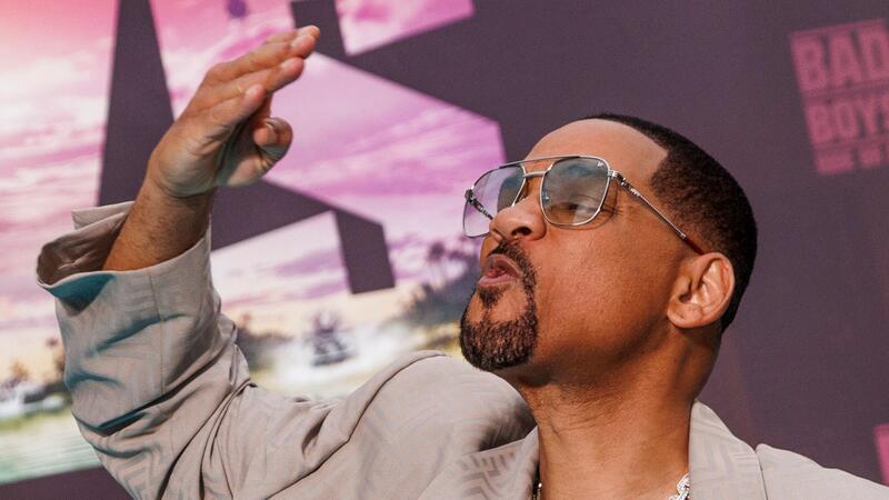 Will Smith: Von der Raupe zum Schmetterling In Berlin gab sich Will Smith betont locker.