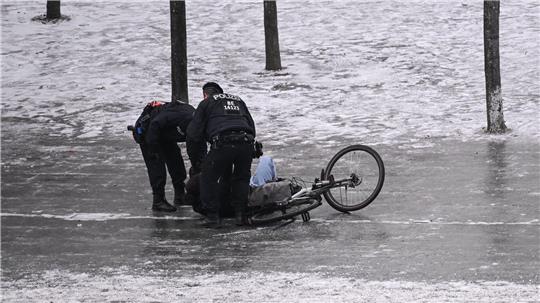 In Berlin ist es seit Tagen glatt (Archivbild).