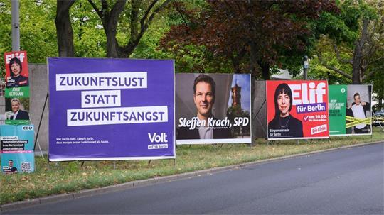 In Berlin wird am Sonntag das Abgeordnetenhaus gewählt. (Archivbild)