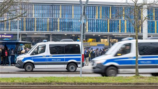 In Braunschweig musste die Polizei eingreifen.