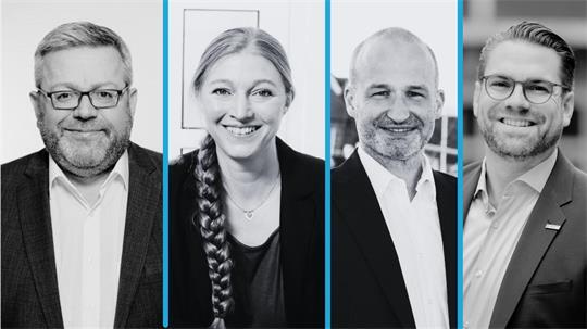 In Buxtehude und Stade stehen am 27. September zwei Stichwahlen an. Vorher stellen sich die Kandidaten Ralf Dessel sowie Katharina Mewes und Kai Koeser und Arne Kramer (von links) dem Streitgespräch mit dem TAGEBLATT.