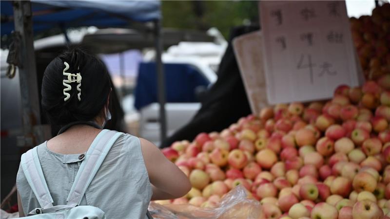 Deflation drückt weiter auf Chinas Wirtschaft In China sanken die Verbraucherpreise im März wieder, besonders stark betroffen waren Lebensmittel. (Archivbild)