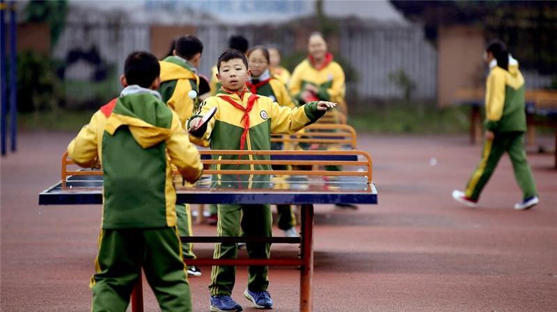 In China sollen Kinder mehr Sport in der Schule treiben. (Archivbild)
