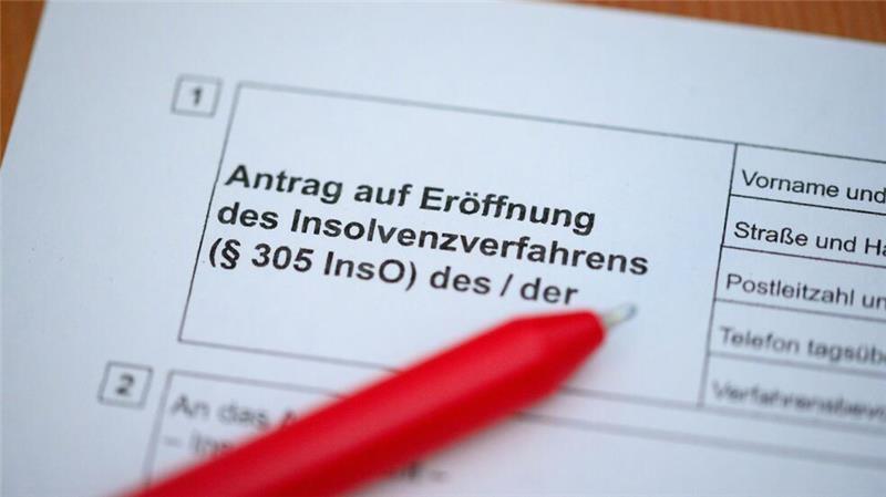 Zahl der Insolvenzen legt auch im September zweistellig zu In Deutschland haben auch im September deutlich mehr Firmen Insolvenz angemeldet als ein Jahr zuvor. (Foto Illustration)