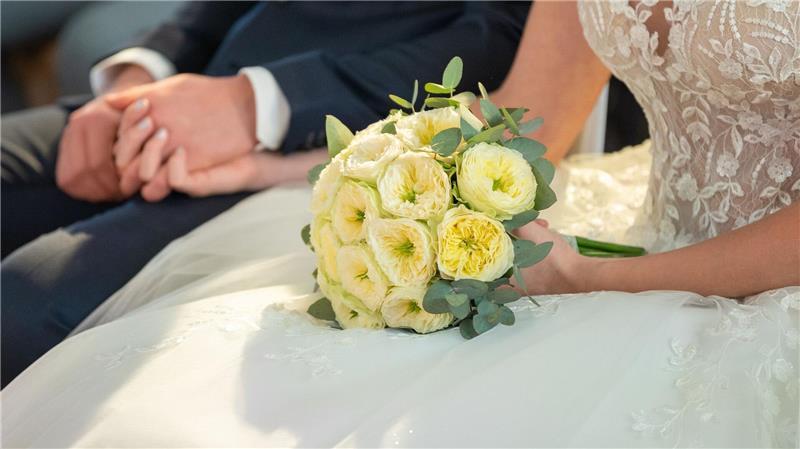 Hochzeit im Minutentakt: Schnapszahl-Termine im Juni begehrt In Deutschland heiraten weniger Menschen als früher. (Symbolbild)