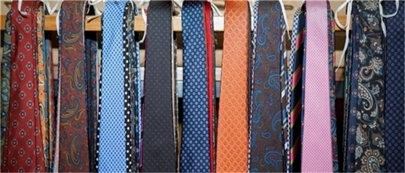 In Deutschlands ältester Krawatten-Manufaktur „Laco“ werden jedes Jahr etwa 120 000 Krawatten produziert. Fotos Hopson