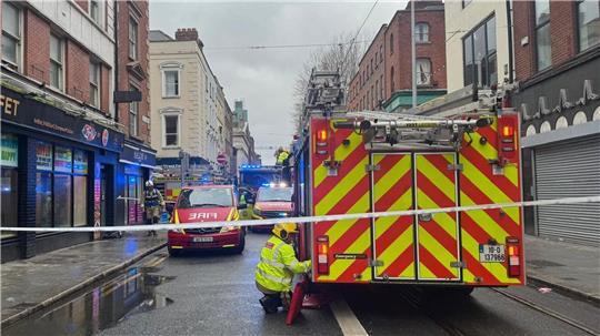 In Dublin hat sich ein Busunfall ereignet. 