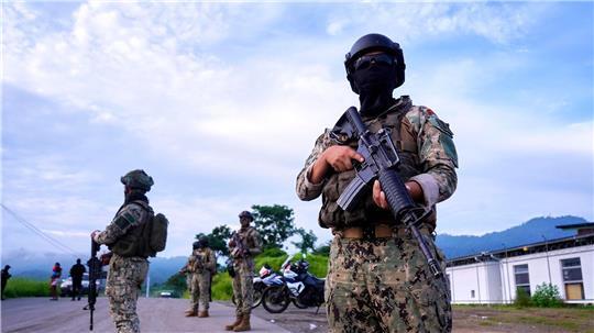 In Ecuador sind acht abgetrennte menschliche Köpfe in Jutesäcken am Straßenrand entdeckt worden. (Archivbild)