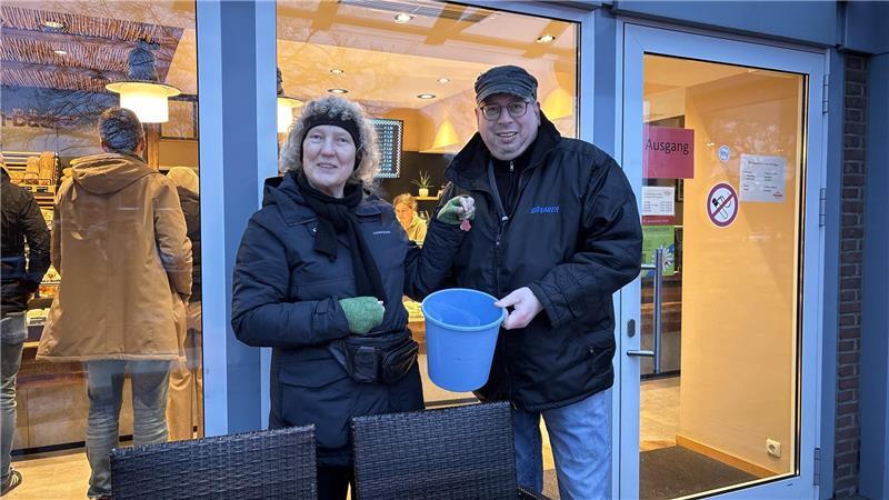 In Fredenbeck gab es noch vor dem FredenBäcker ein paar Restschweinchen.