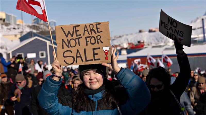 In Grönland stoßen die Besitzansprüche von US-Präsident Trump auf Ablehnung. (Archivbild) 