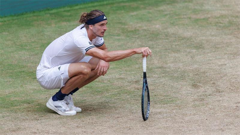 In Halle machte die Diabetes-Erkrankung Alexander Zverev Probleme. (Archivbild)