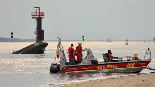 In Hamburg-Blankenese ist ein Mensch mutmaßlich ertrunken. (Symbolbild)
