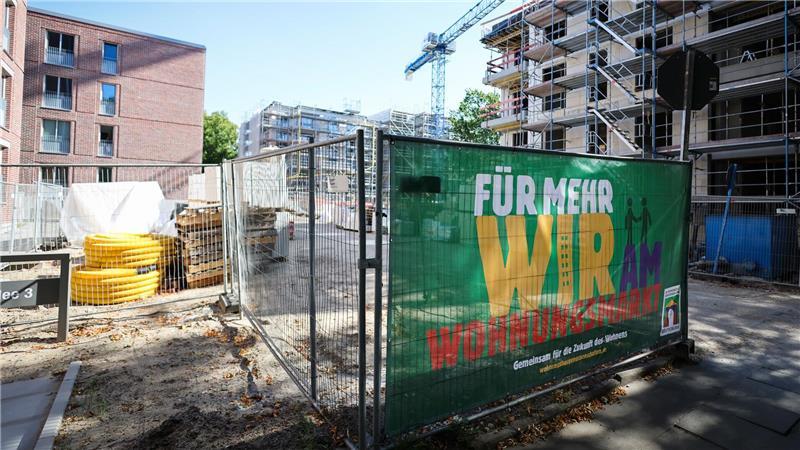 Deutlicher Anstieg an Baugenehmigungen für Wohnungen In Hamburg sind im ersten Halbjahr mehr Baugenehmigungen erteilt worden.