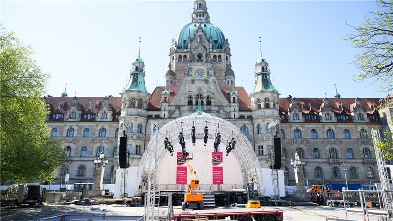 In Hannover laufen die letzten Vorbereitungen für den 39. Deutschen Evangelischen Kirchentag.