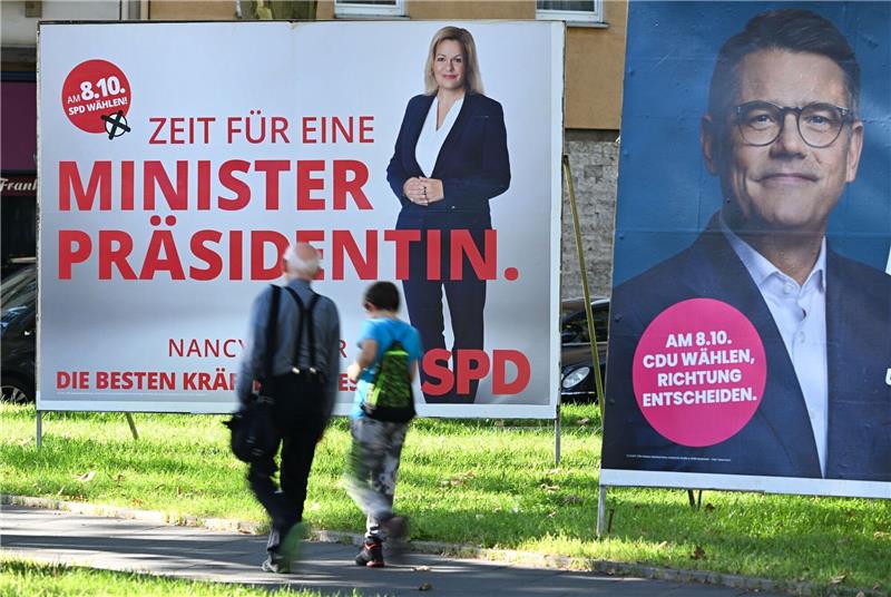 In Hessen wird am 8. Oktober gewählt.