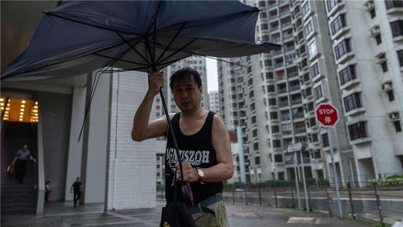 Super-Taifun „Ragasa“: Taiwan und Philippinen melden Tote In Hongkong galt die höchste Taifun-Warnstufe.