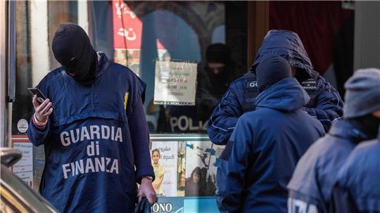 In Italien sind Ermittler gegen mutmaßliche Unterstützer der Hamas vorgegangen. 