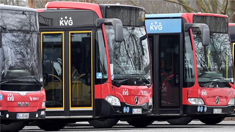 In Kiel ersetzt die KVG ihre Dieselbusse durch Fahrzeuge mit Elektroantrieb. (Symbolbild)