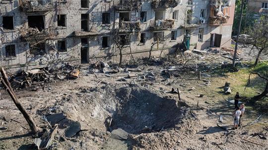 In Kiew hat ein russischer Raketenangriff 30 Menschen getötet. (Archivbild)