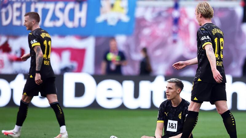 In Leipzig machte das Team von Borussia Dortmund keine gute Figur.