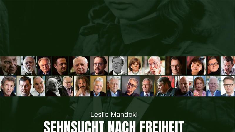 In Leslie Mandokis Buch „Sehnsucht nach Freiheit“ kommen auch Zeitzeugen und Weggefährten zu Wort.